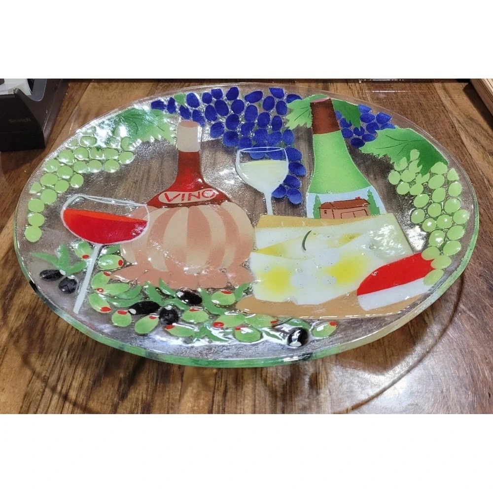 Vintage Fusion 56275 William McGrath handpainted bowl signed